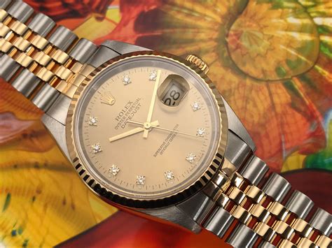 rolex oyster perpetual datejust quadrante champagne|rolex oysterquartz day date value.